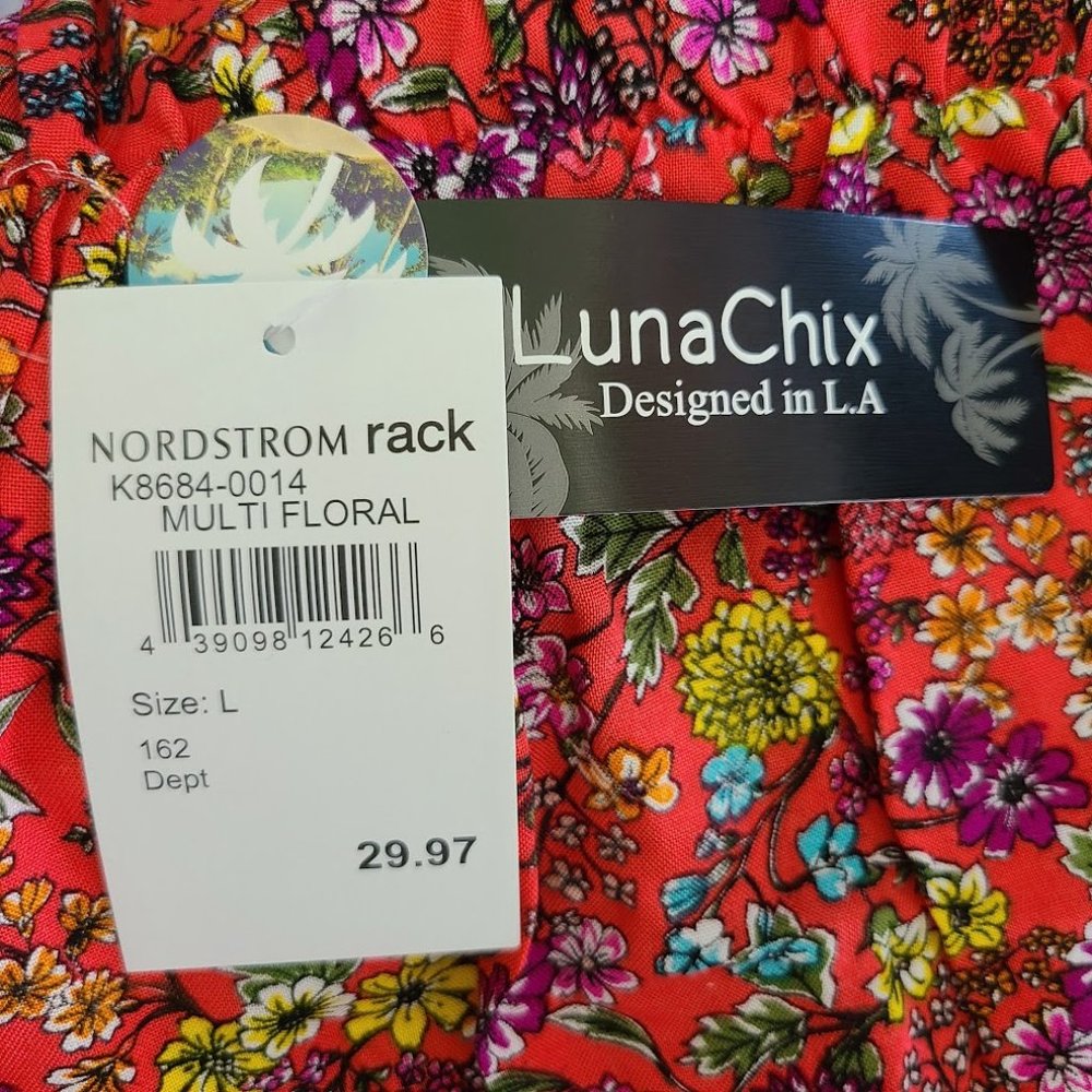 LUNACHIX Short Sleeve Off Shoulder Dress sz S & L - Picture 9 of 12